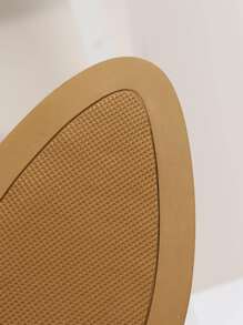 Chic Khaki Solid Color American Style Ankle Boots, Slip-on With Back Zipper - Khaki - View 4