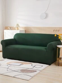 1入組素色沙發套 - 綠色 - 查看 4