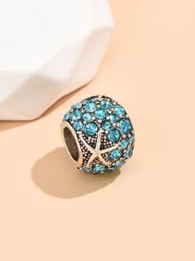 1pc Rhinestone Decor DIY Bead - Multicolor - View 1