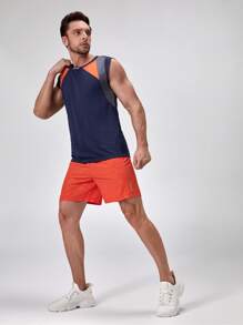 Manfinity Sport Corelite Quần short thể thao nam Thể thao - trái cam - Xem 6