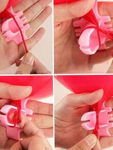 3 Stücke zufällig farbige Ballon Knoter - Verschiedenfarbig - Übersicht 7