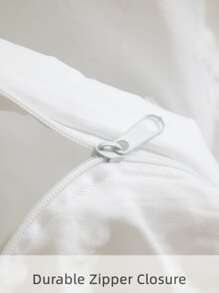 Tufted Star Duvet Cover Set Without Filler - White - View 5