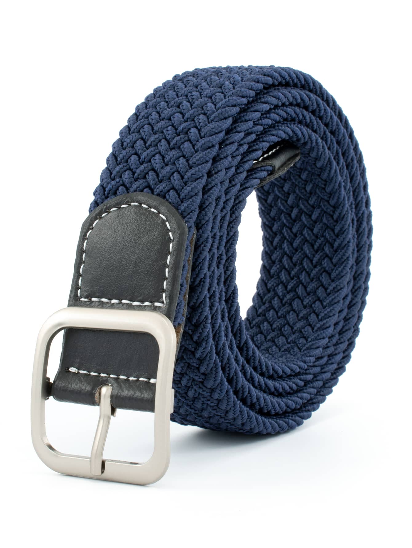 Thắt lưng nam dệt thoi - Màu xanh hải quân - Xem 1