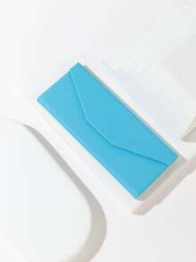 Bolsa para gafas unicolor - Azul - Ver 2