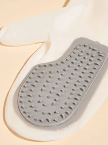 1pair Pet Bath Gloves - Light Grey - View 4