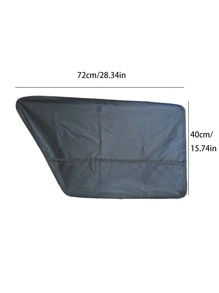 1pc Pet Car Door Protector - Black - View 4