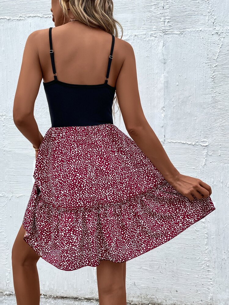Allover Print Cami Dress