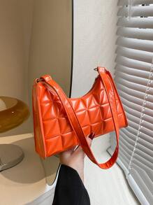 Chần Chi tiết Cái túi - Màu Cam cháy - Xem 1