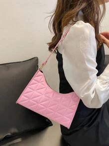 Không thấm nước , Nhẹ , Thương vụ Hàng ngày Chần Chi tiết Cái túi Màu hồng Đối với Cô gái tuổi teen NỮ Cao đẳng Sinh viên , & Cổ cồn trắng Công nhân
工人 Hoàn hảo Cho văn phòng , Cao đẳng , Làm việc , Làm Việc  , Commute - Hồng - Xem 2