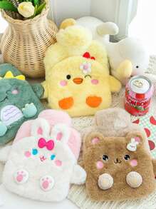 1PC 400Ml Hoạt Hình Sang Trọng Túi Đựng Nước Nóng, Thiết Kế Hoạt Hình Dễ Thương Tay Ấm Áp - Nhiều màu - Xem 1