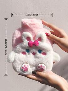 1PC 400Ml Hoạt Hình Sang Trọng Túi Đựng Nước Nóng, Thiết Kế Hoạt Hình Dễ Thương Tay Ấm Áp - Nhiều màu - Xem 3