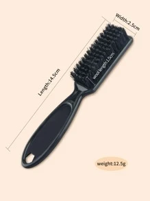 Hombres 1 pieza Cepillo barba - Negro - Ver 3