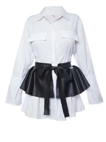 Cute Bow Decor Waist Belt For Daily Use Halloween Summer, School Fall, Autumn, Halloween