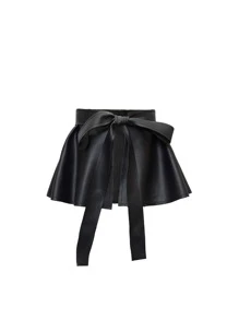 Cute Bow Decor Waist Belt For Daily Use Halloween Summer, School Fall, Autumn, Halloween