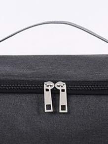 1 pieza Bolsa térmica portátil - Negro - Ver 5