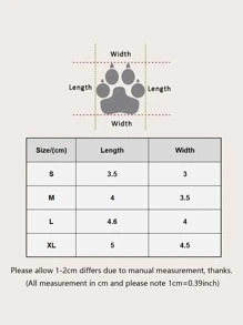 4pcs Breathable Pet Shoes - Pink - View 5
