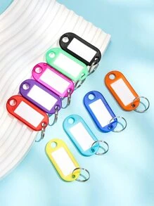 9pcs Geometric Charm Keychain Casual - Multicolor - View 2