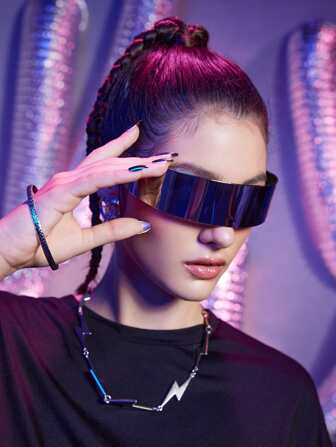 Gafas de moda una pieza
