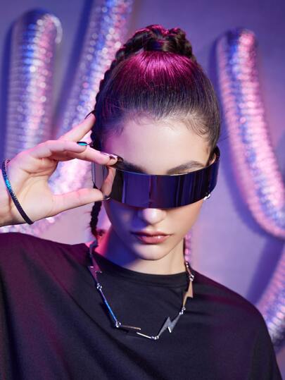 Gafas de moda una pieza