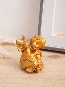 1pc Thiên Thần Thiết Kế Trang Trí Thủ Công - Vàng - Xem 4