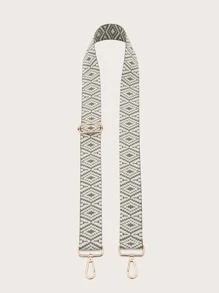 Geometric Graphic Bag Strap Adjustable Portable Bag Accessories Stylish Durable For Rookies & White-Collar Workers For Teen Girls Women College Students Gift Decor Gift Accessories - Multicolor - View 2