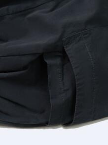 SOLOCOTE Quần Trai Dây kéo màu trơn Giải trí - màu đen - Xem 7