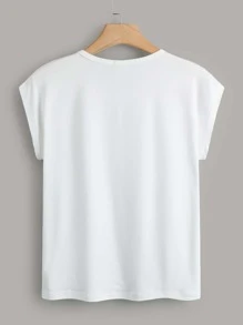 Mulvari Floral Batwing Sleeve Tee Graphic Tees Women Tops