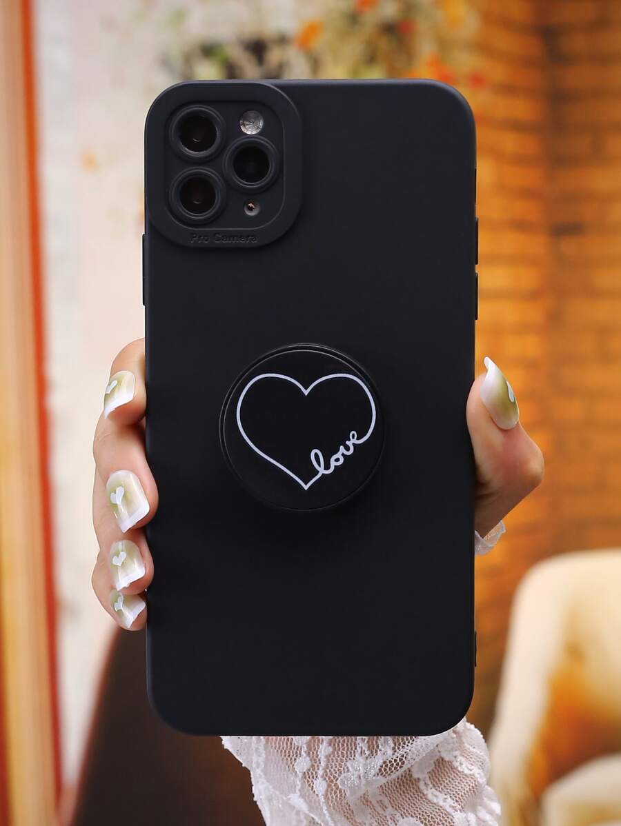 Solid Phone Case With Stand-Out Phone Grip
