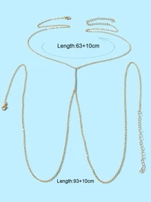 珠子裝飾身體鏈