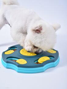 1入組隨機色狗狗益智玩具適用於大中等的小小狗寵物餐飲分配器 - 彩色 - 查看 6