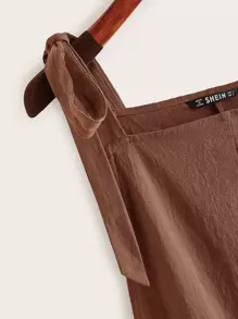 SHEIN EZwear Women's Summer Casual Solid Color Romper