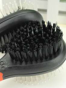 1pc Double-sided Pet Hair Comb - Black - View 6
