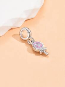 Alloy Lollipop DIY Pendant - Multicolor - View 3