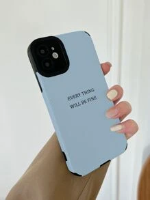 1入組皮革TPU彩繪手機殼，兼容iPhone 11/12/13/14，12PROMAX/13PROMAX/15/15PRO/15PLUS/15PROMAX，三星A11/A12/A20S/A32/A50/A51/A52/A71/A73/S20FE/S21/S22/A04/A13/A24 - 彩色 - 查看 3