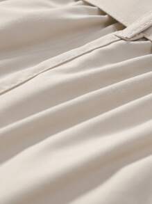 Bộ hai mảnh Gái Thắt lưng Xù Khối Màu Dễ thương - Nhiều màu - Xem 4