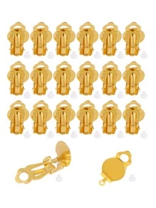 40pcs Minimalist DIY Earrings Accessory - Gold - View 1