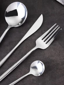 24入組不銹鋼餐具套裝