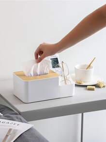 1個 多機能 ティッシュケース - マルチカラー - チェックする 2