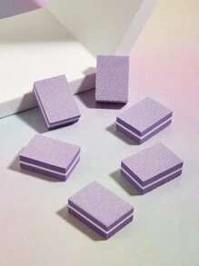 6入組雙頭指甲銼 - 彩色 - 查看 2