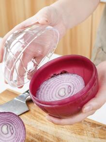 1 pieza Crisper rojo en forma de cebolla - Rojo - Ver 4