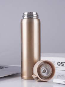 1入組不銹鋼絕緣現代金色保溫瓶