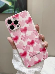 Màu hồng Hình trái tim Ốp lưng & bao da điện thoại Tương thích với iPhone 11 , iPhone 13 , HUAWEI P30 - Nhiều màu - Xem 4