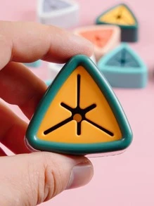 1pc Wall Mounted Plastic Wall Hook,Creative Random Color Durable Hanging Towel For Bathroom - Multicolor - View 5