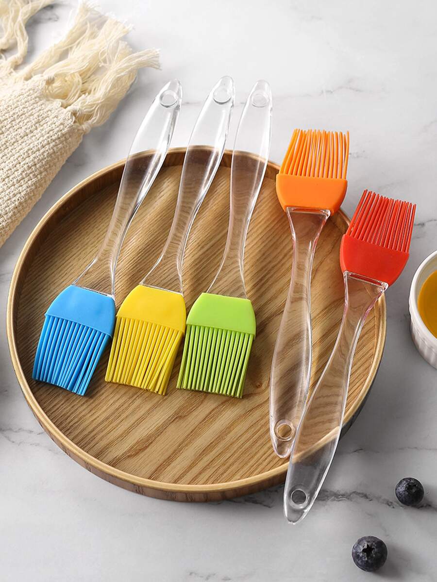 2pcs Random Silicone Pastry Brush - Multicolor - View 1