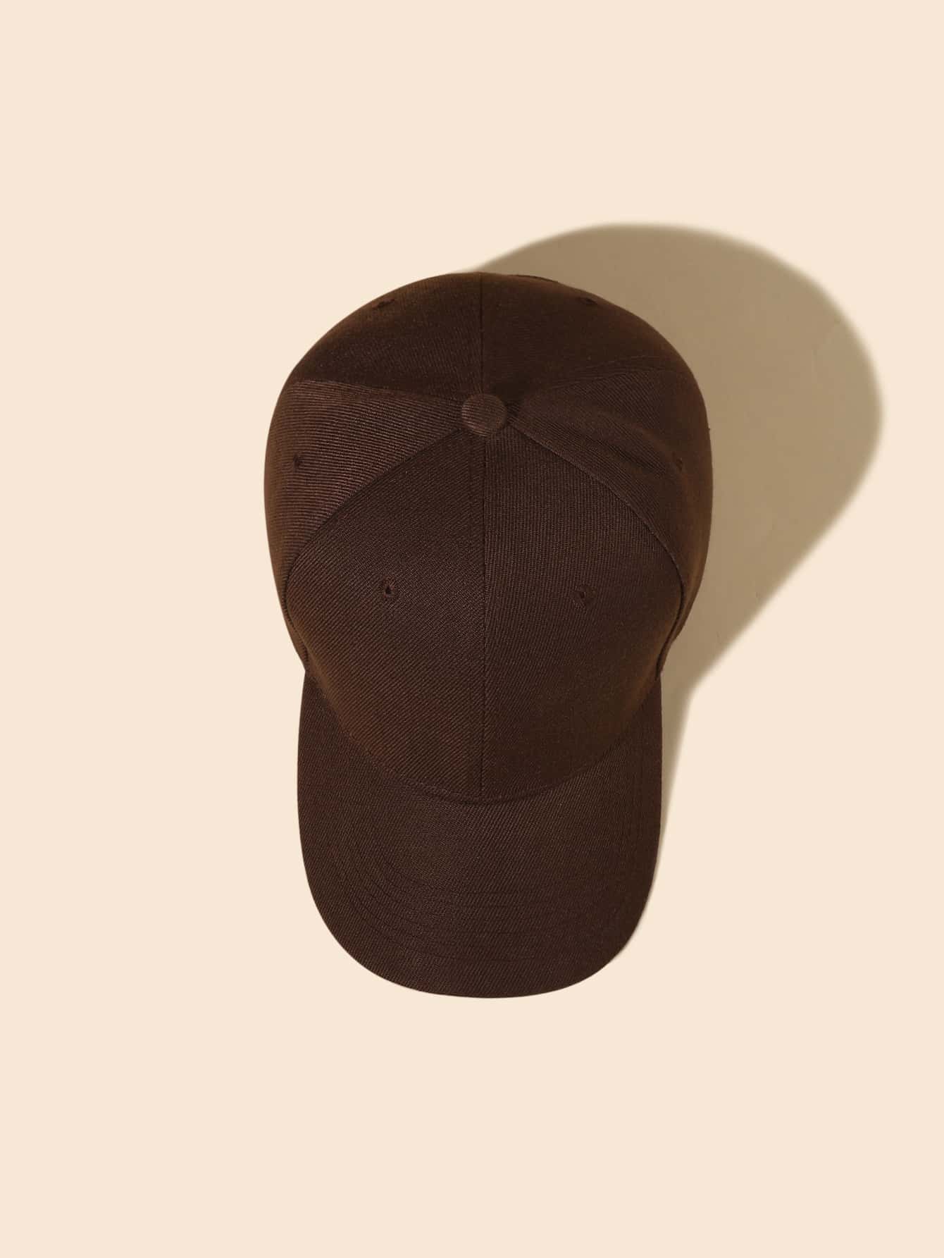 قبعة بيسبول صلبة اللون للرجال