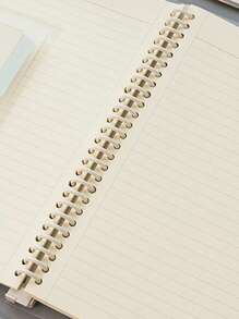 1 pièce Carnet à feuilles mobiles de couleur aléatoire - Multicolore - Voir 4