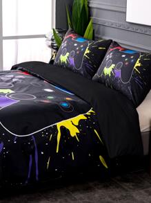 Bộ bìa duvet in Gamepad không có bộ nạp - Nhiều màu - Xem 3