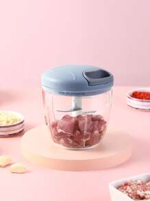 1入組手動拉繩切蒜器多功能蔬菜切塊器