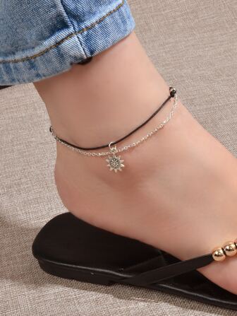 خلخال بطبقات بتعليقة شمس