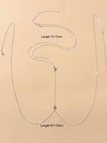 Chuỗi chi tiết hình sao - Bạc - Xem 3